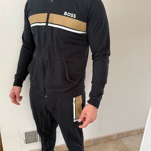 Boss Black and Brown Athletic Set